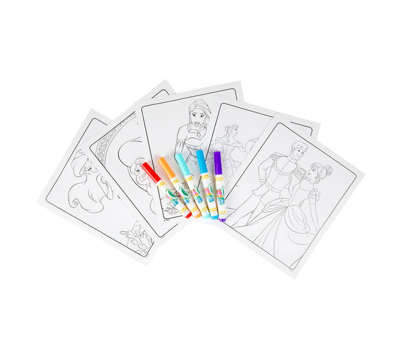 Color Wonder Mess Free Princess Coloring Pages & Markers