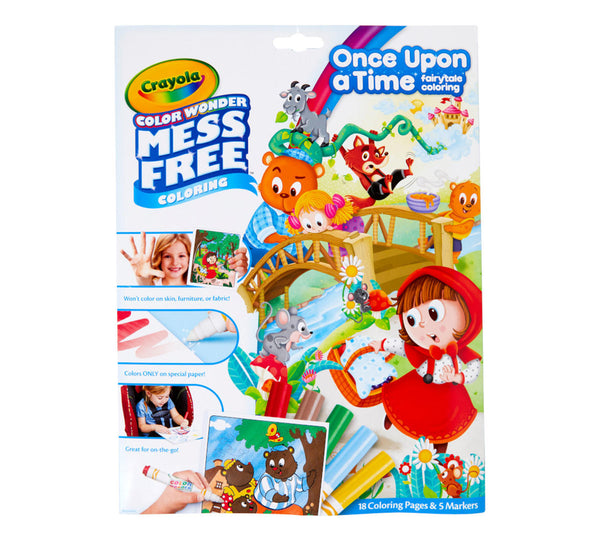 Crayola colour wonder mess free once upon a time