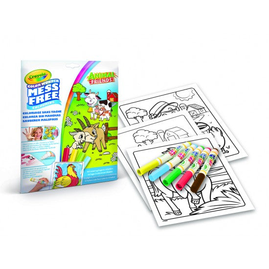 Color Wonder Mess Free Colouring Book Animal Friends