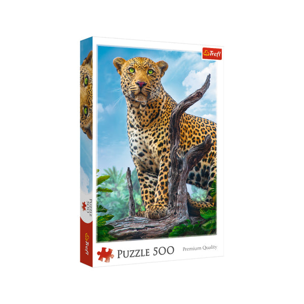 500 piece wild leopard puzzle