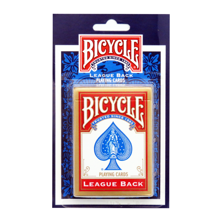Bicycle League Back Playing Cards (Blue)