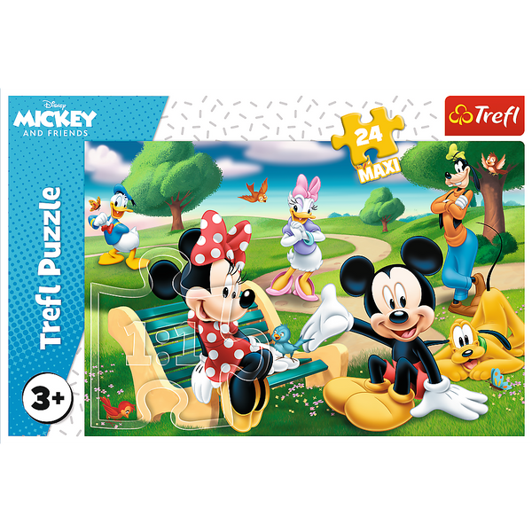 Puzzle 24" Maxi Mickey M Friends