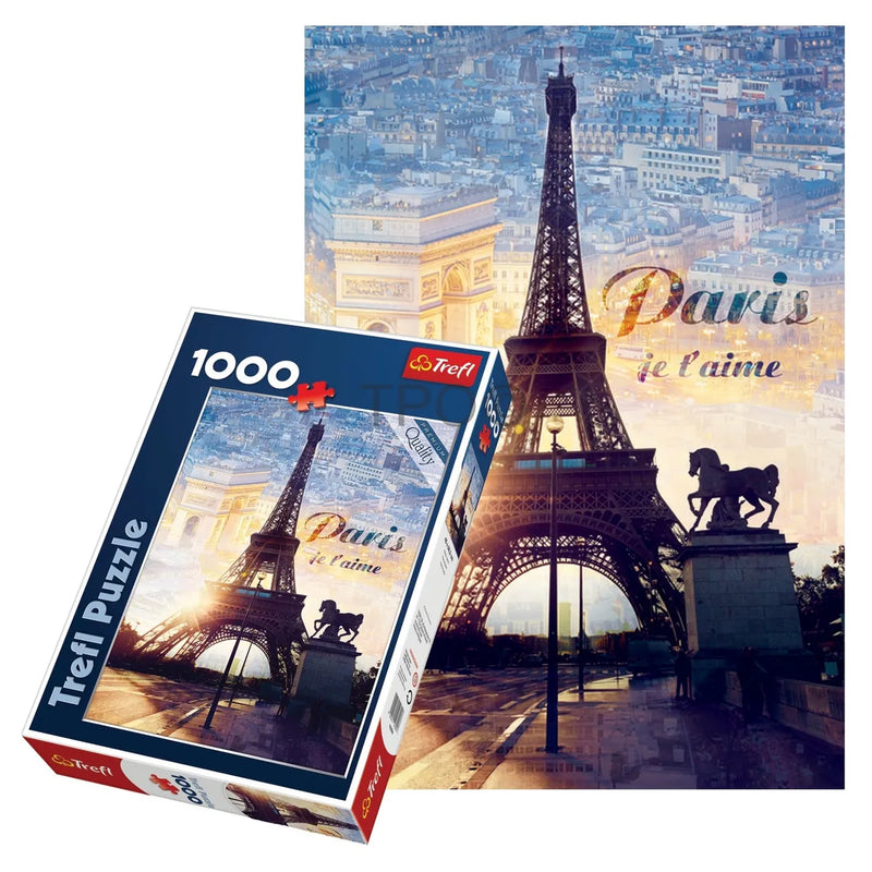 1000 Piece Paris at Dawn Puzzle